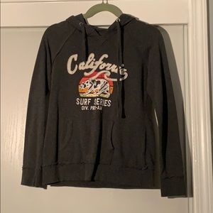 Dark Grey California Hoodie